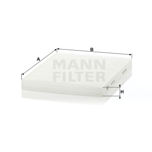Фильтр салона MANN-FILTER CU 23 010